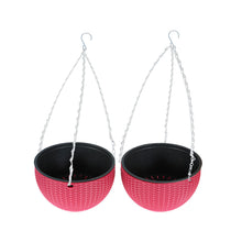 Netuera Hanging Flower Pots Garden Fence Balcony Basket Plant Pot Planter Decor Netuera