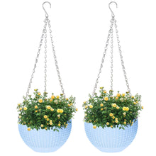 Netuera Hanging Flower Pots Garden Fence Balcony Basket Plant Pot Planter Decor Netuera