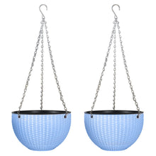 Netuera Hanging Flower Pots Garden Fence Balcony Basket Plant Pot Planter Decor Netuera