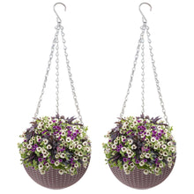 Netuera Hanging Flower Pots Garden Fence Balcony Basket Plant Pot Planter Decor Netuera