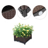 Netuera Plastic Raised Garden Bed Elevated Planter Box Kit Reserve Excess Water Outdoor Netuera