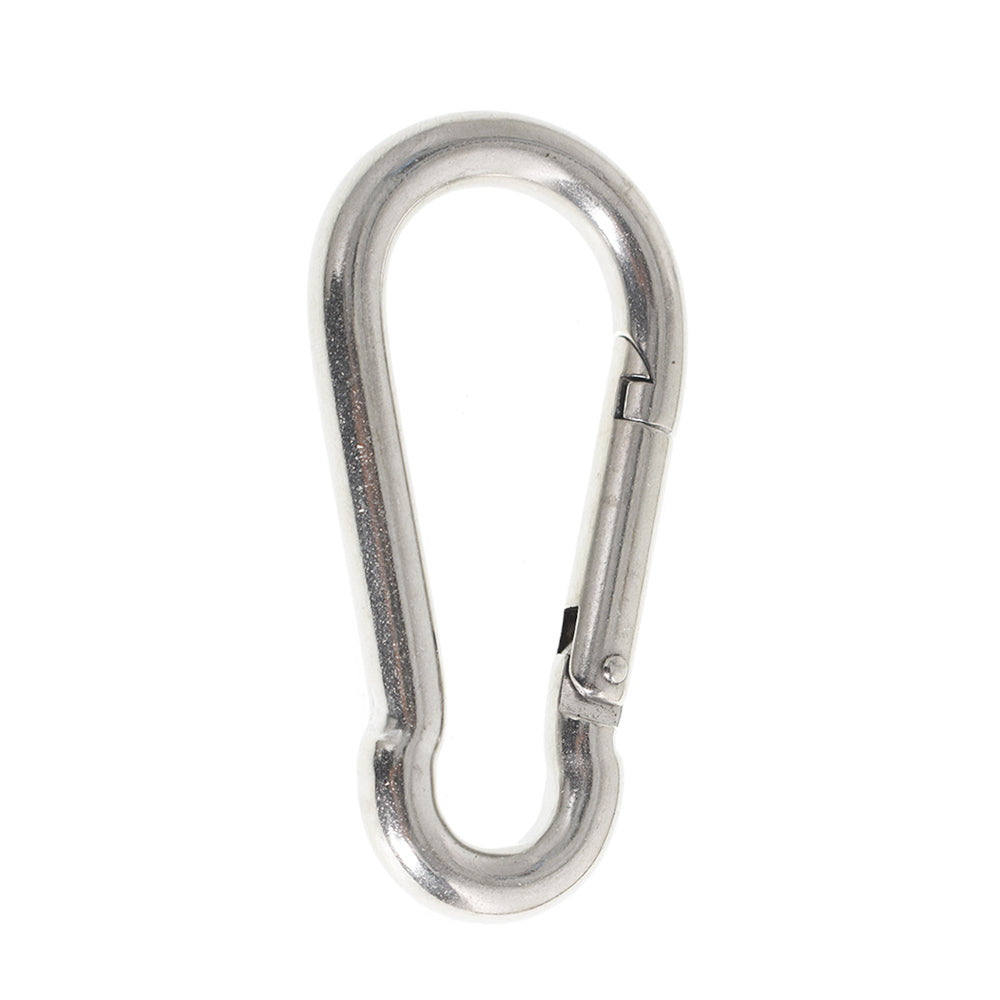 Netuera Stainless Steel Spring Snap Hook Carabiner 304 Stainless Steel Clips, Set of 6 Netuera