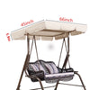 New Outdoor Swing Top Sunshade Cover Canopy 210D Oxford Garden Water resistant Netuera