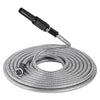 Stainless Steel Metal Garden Water Hose Pipe 25/50/75/100FT Flexible  US Netuera
